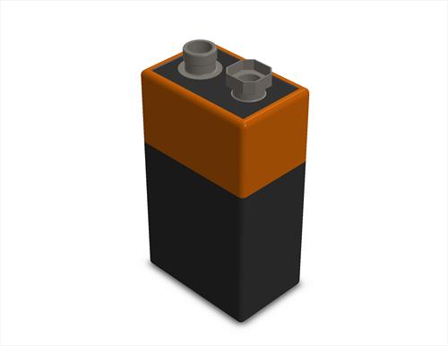 download 9v battery solidworks file