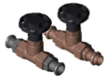 Straight seat valves